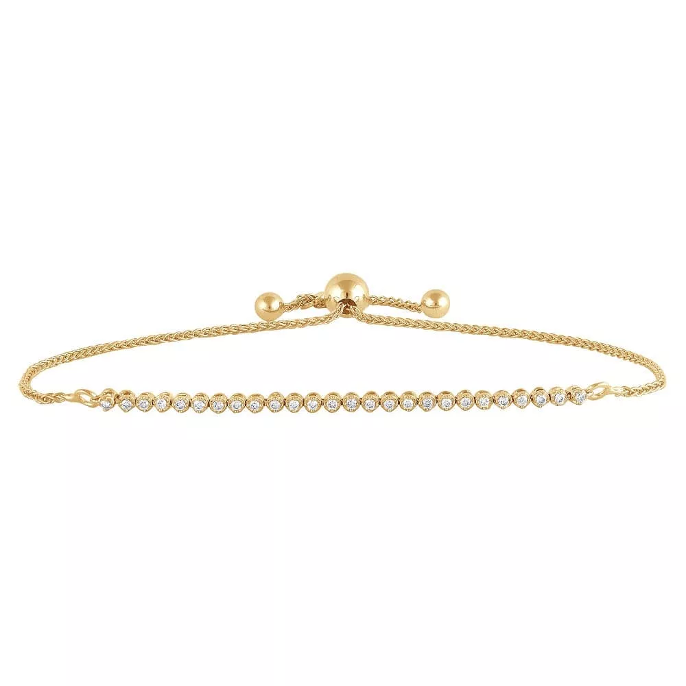 0.25 Carat Bolo Lab Grown Diamond Bracelet