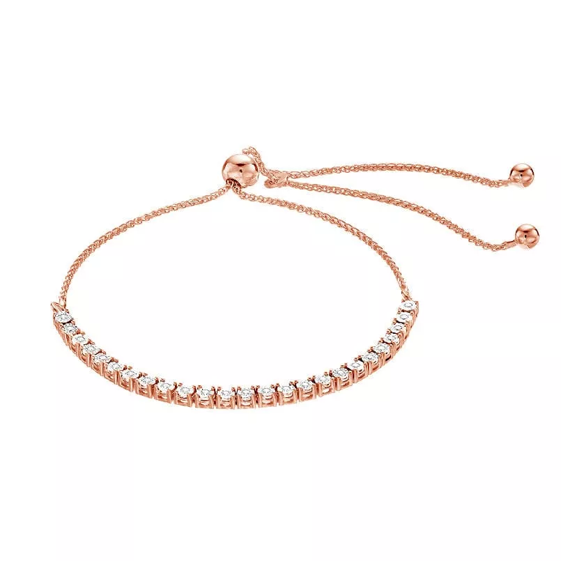 0.25 Carat Lab Grown Diamond Bolo Bracelet