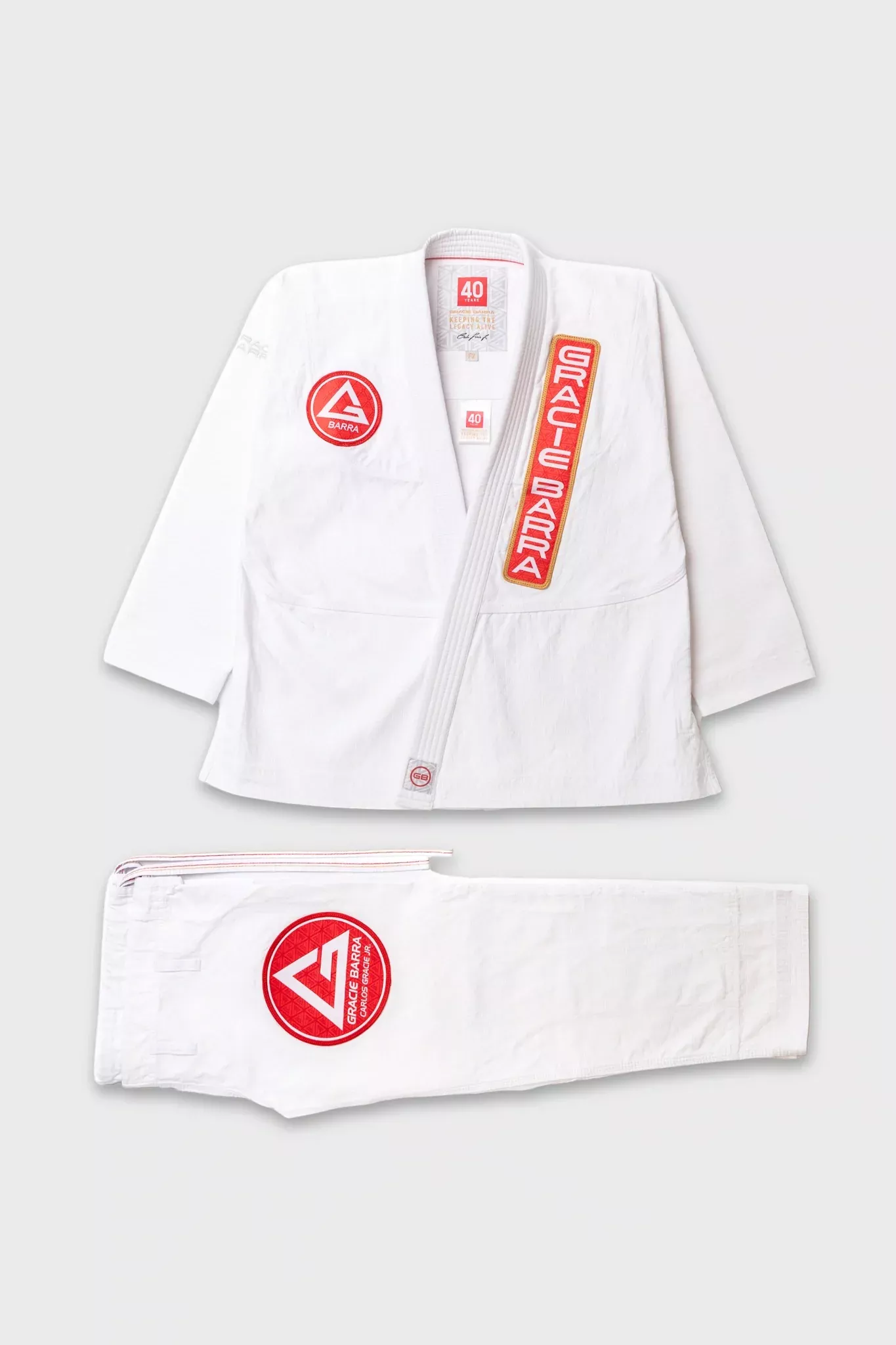 40 Year Anniversary Womens Kimono - White