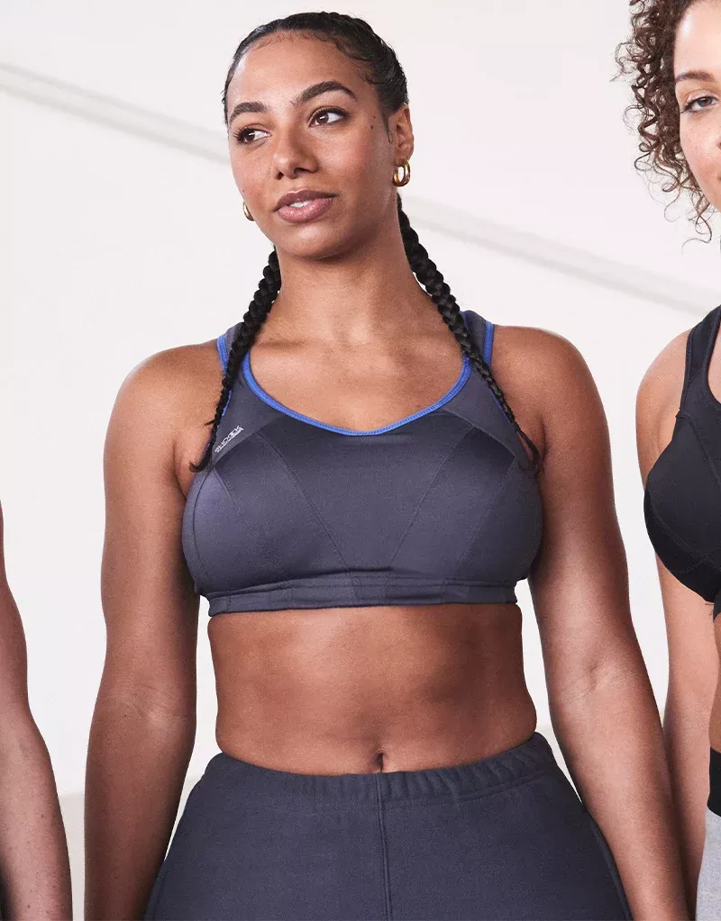 Active Multi Sports Support Bra Dark Grey