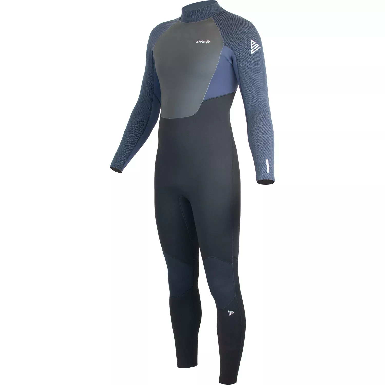 Alder Freeide 3/2mm Blindstitched Backzip Wetsuit - Blue
