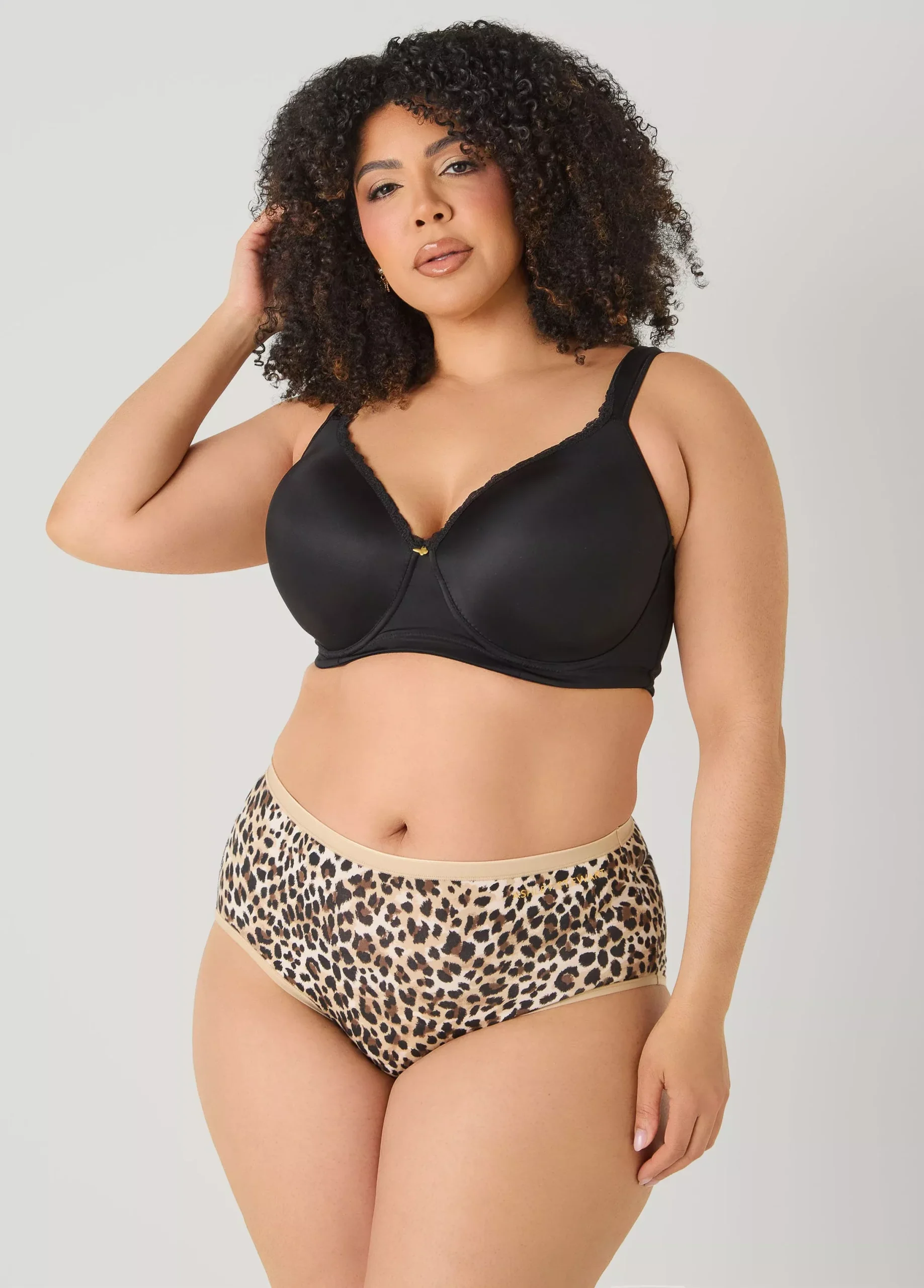 Animal Print Stretch Cotton Briefs