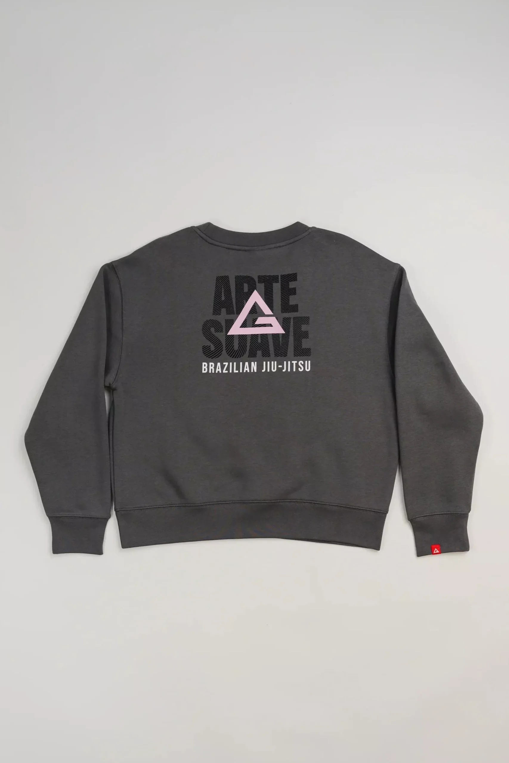 Arte Suave V2 Womens Crewneck - Grey