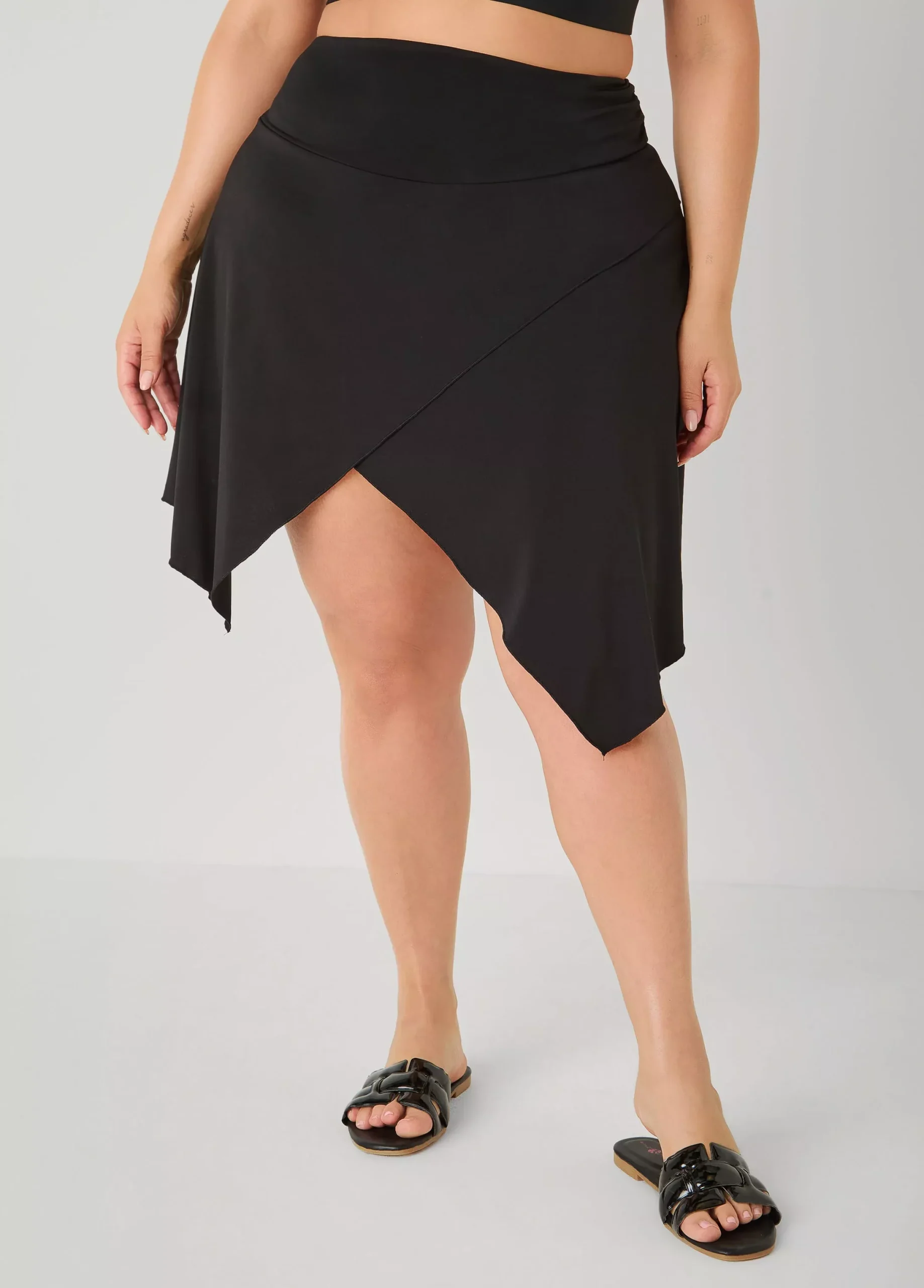 Asymmetric Swim Skort
