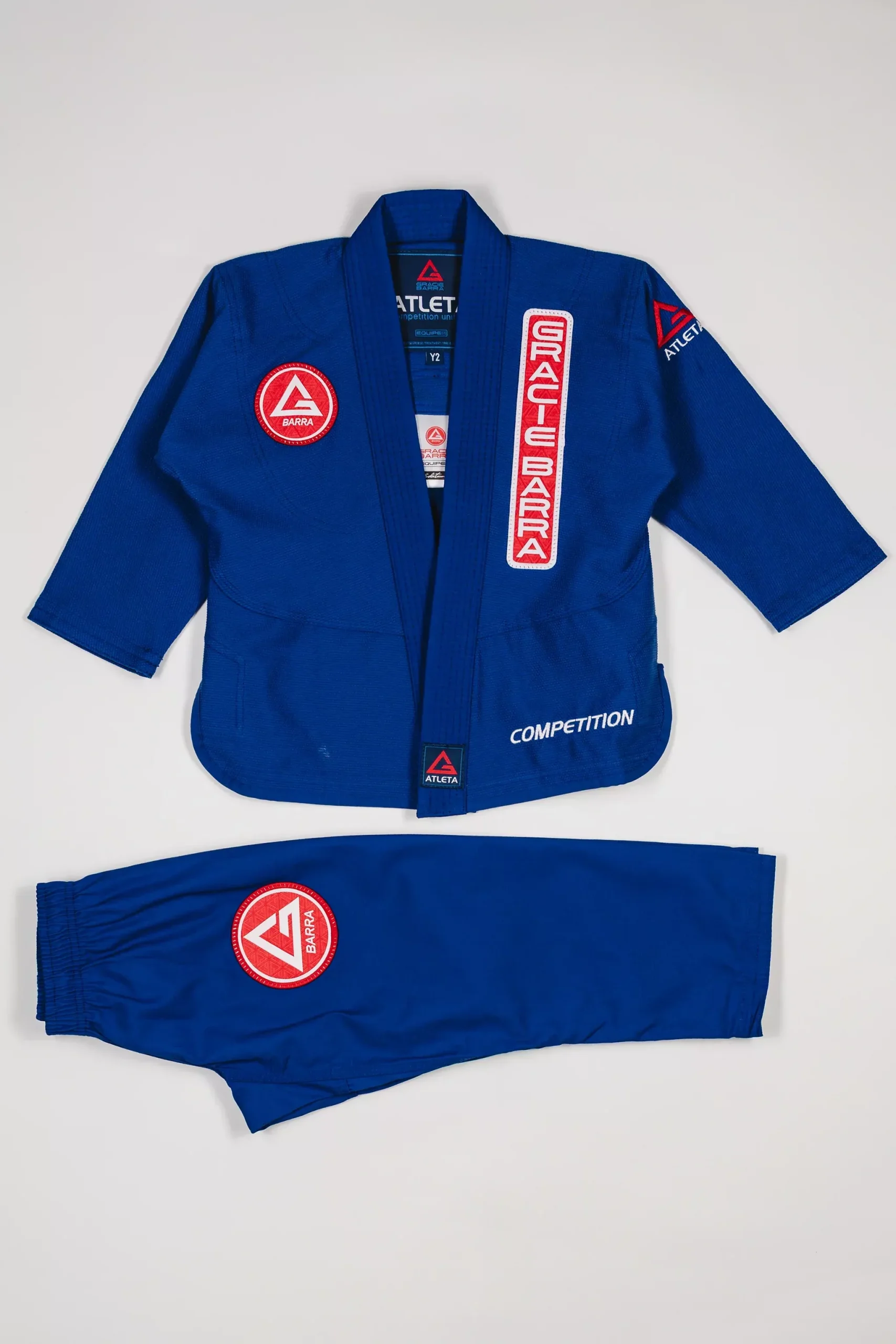 AtletaGB V4 Youth Kimono - Blue
