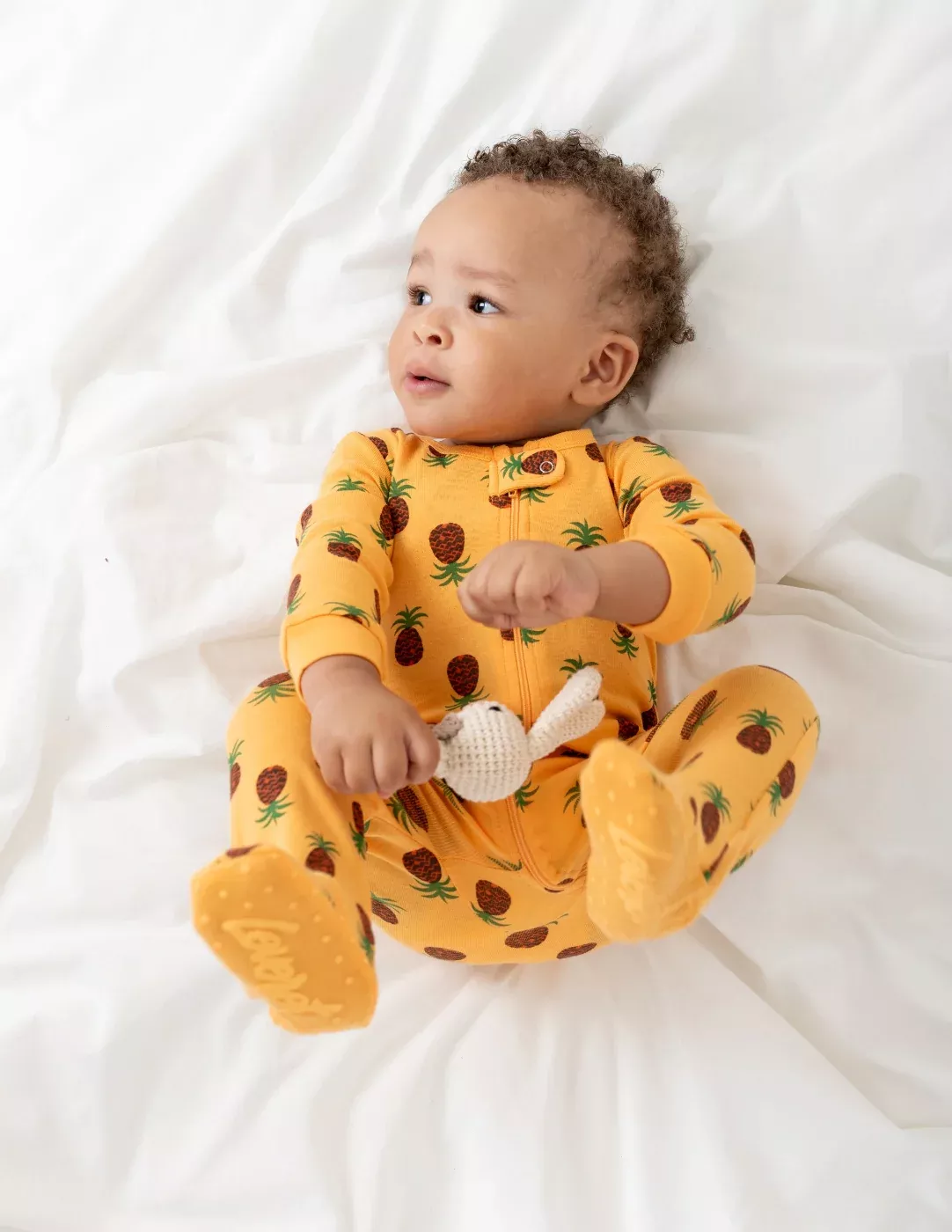 Baby Footed Food Print Pajamas