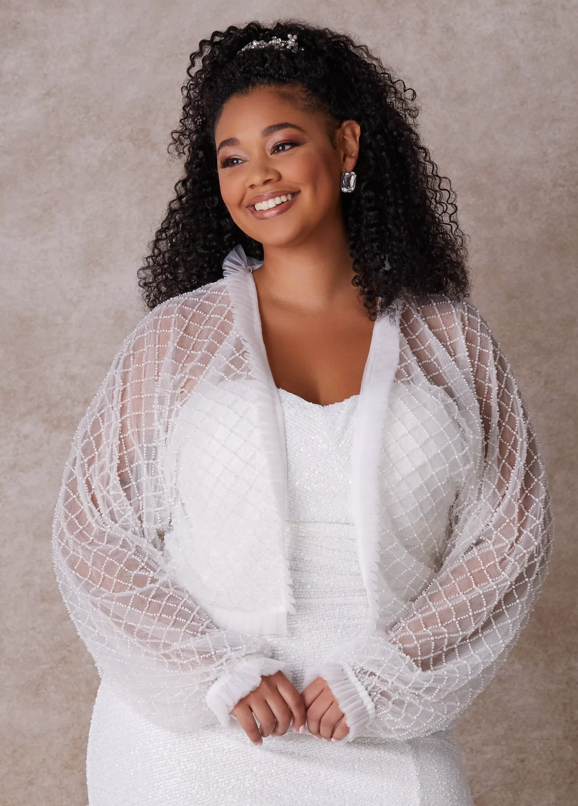 Beaded Bridal Jacket
