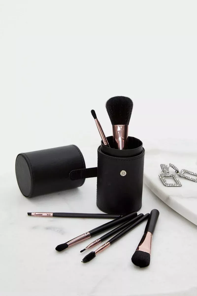 Black Christmas Make Up Brush Set
