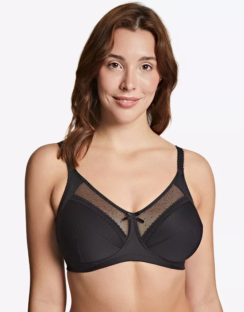 Charlotte Comfort Bra Black