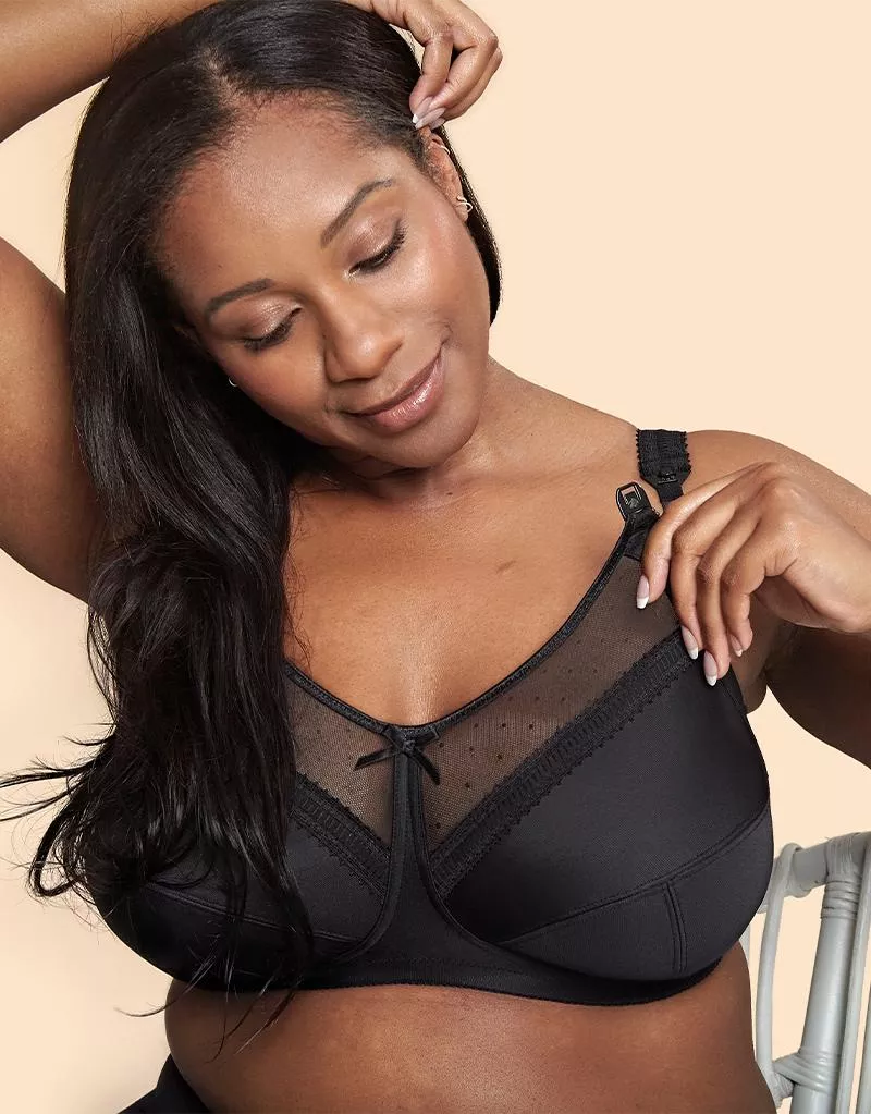 Charlotte Nursing Bra Black