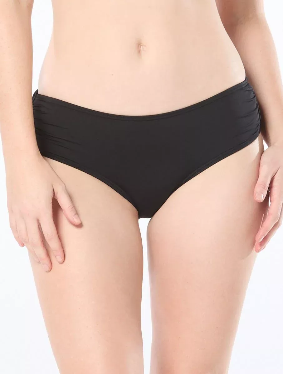 Coco Reef Prime Side Shirred Bikini Bottom - Classic Solids