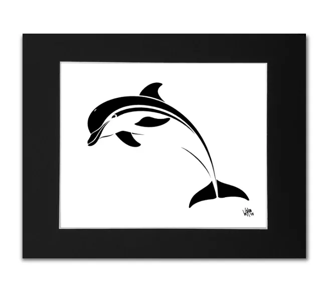 Dolphin Art Print