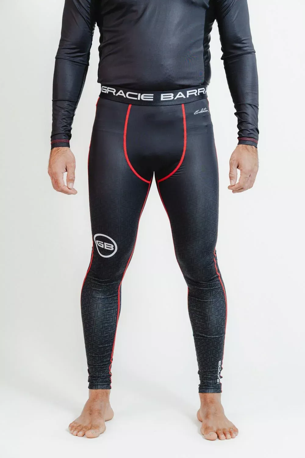 Equipe Combat Mens Compression Pants - Black