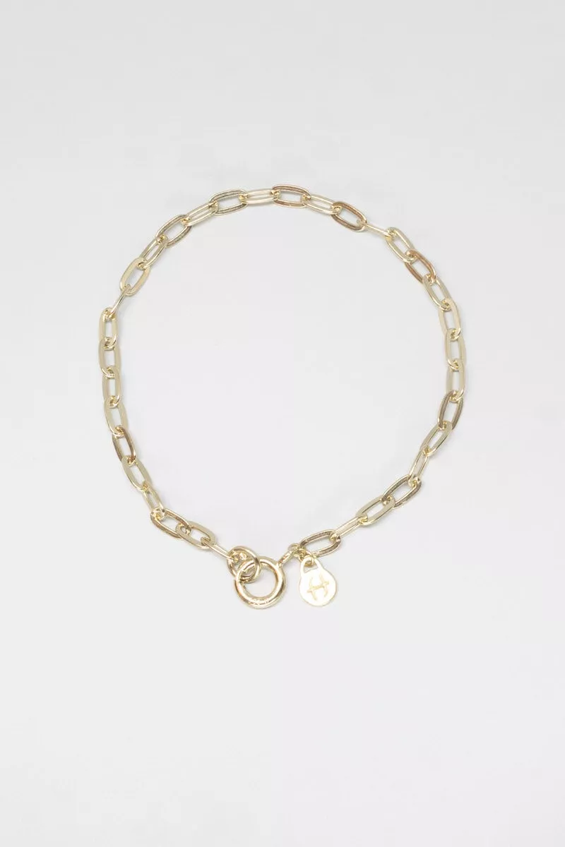 fejn Bracelet Unisex Link Chain Gold
