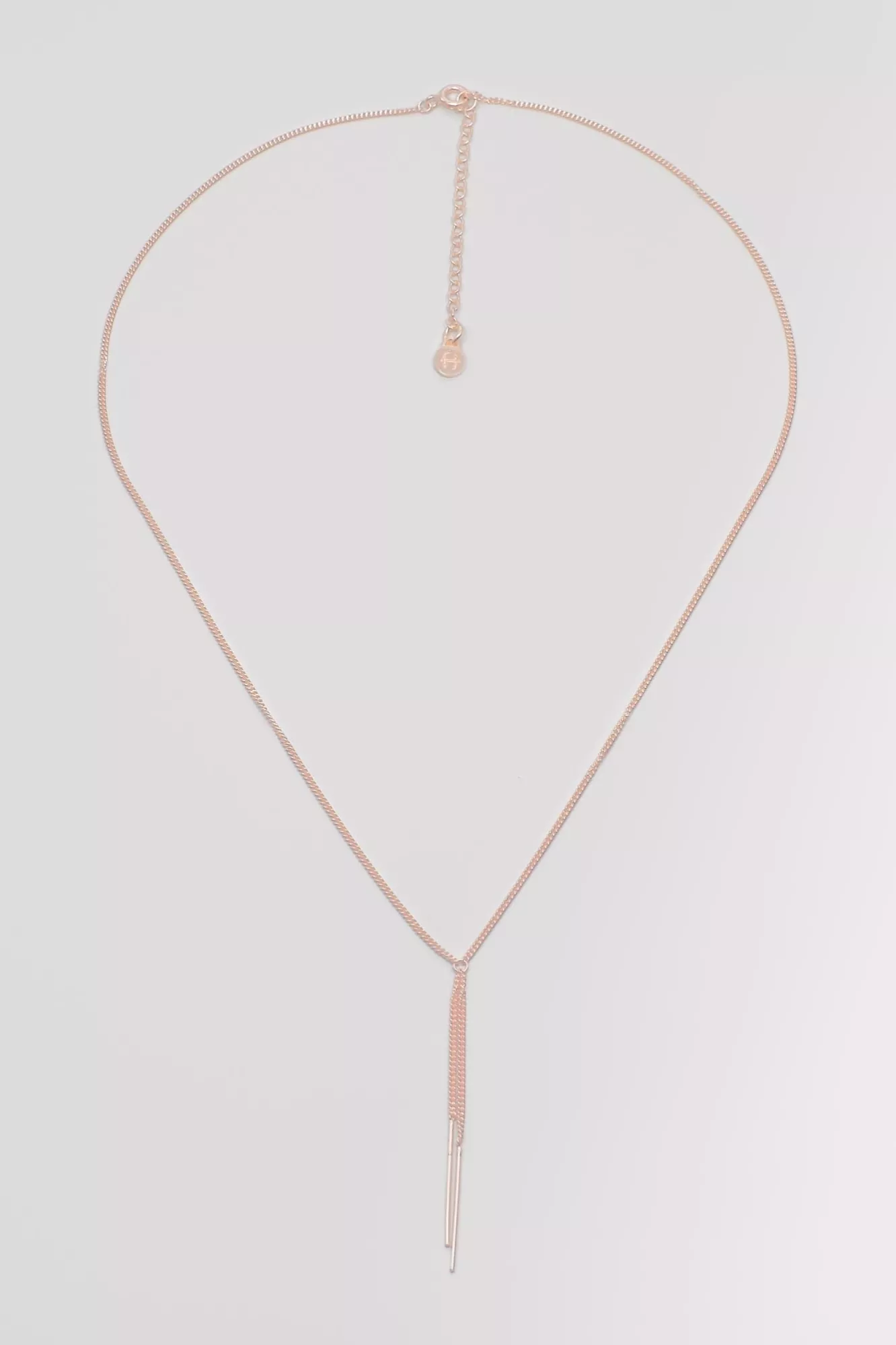 fejn Necklace Y Rose Gold