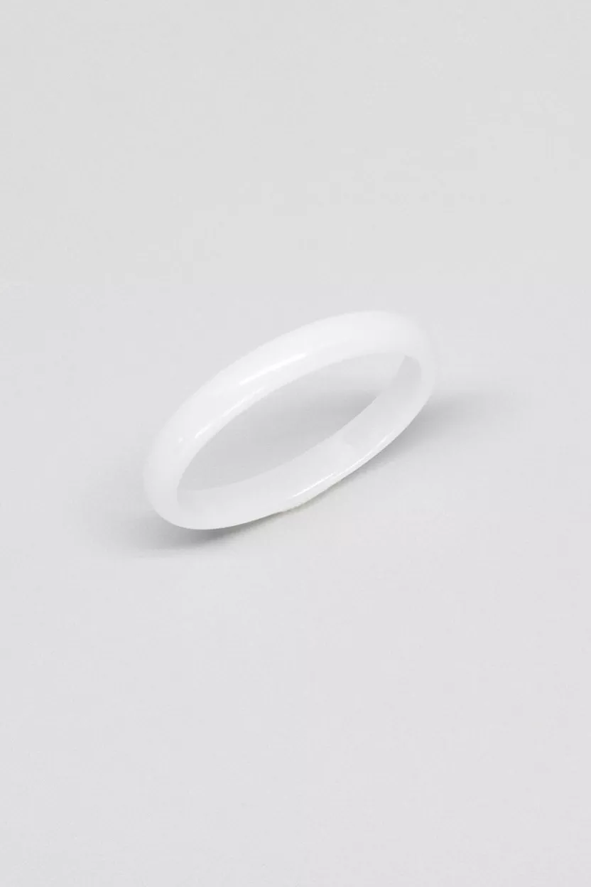 fejn Ring Ceramic Pure White