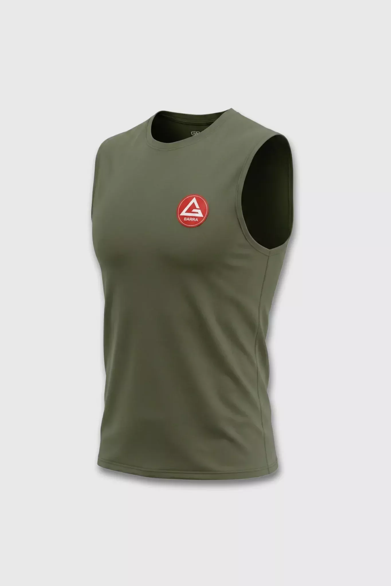Flow Mens Sleeveless Tech Tee - Army