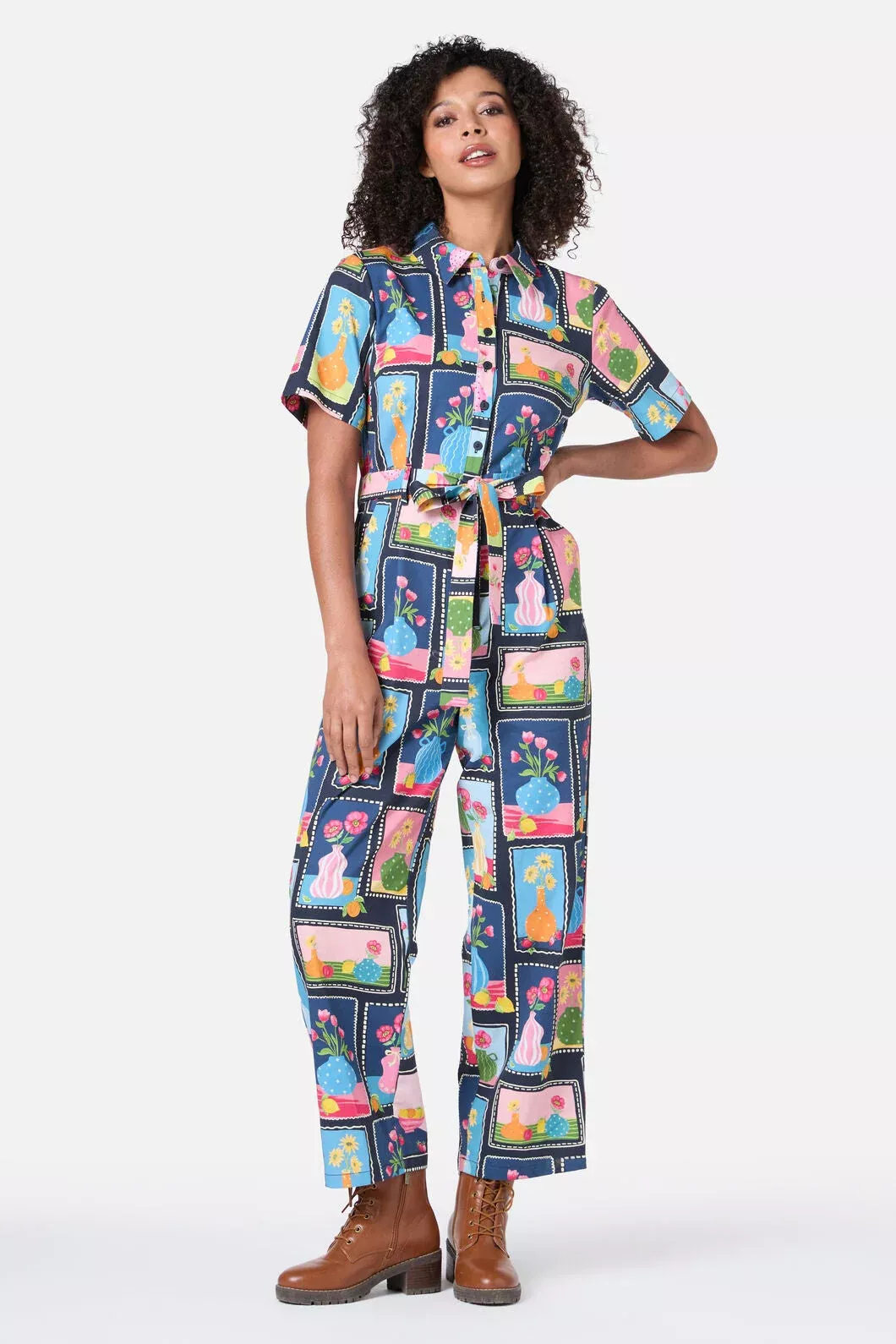 Flower Vases Jumpsuit