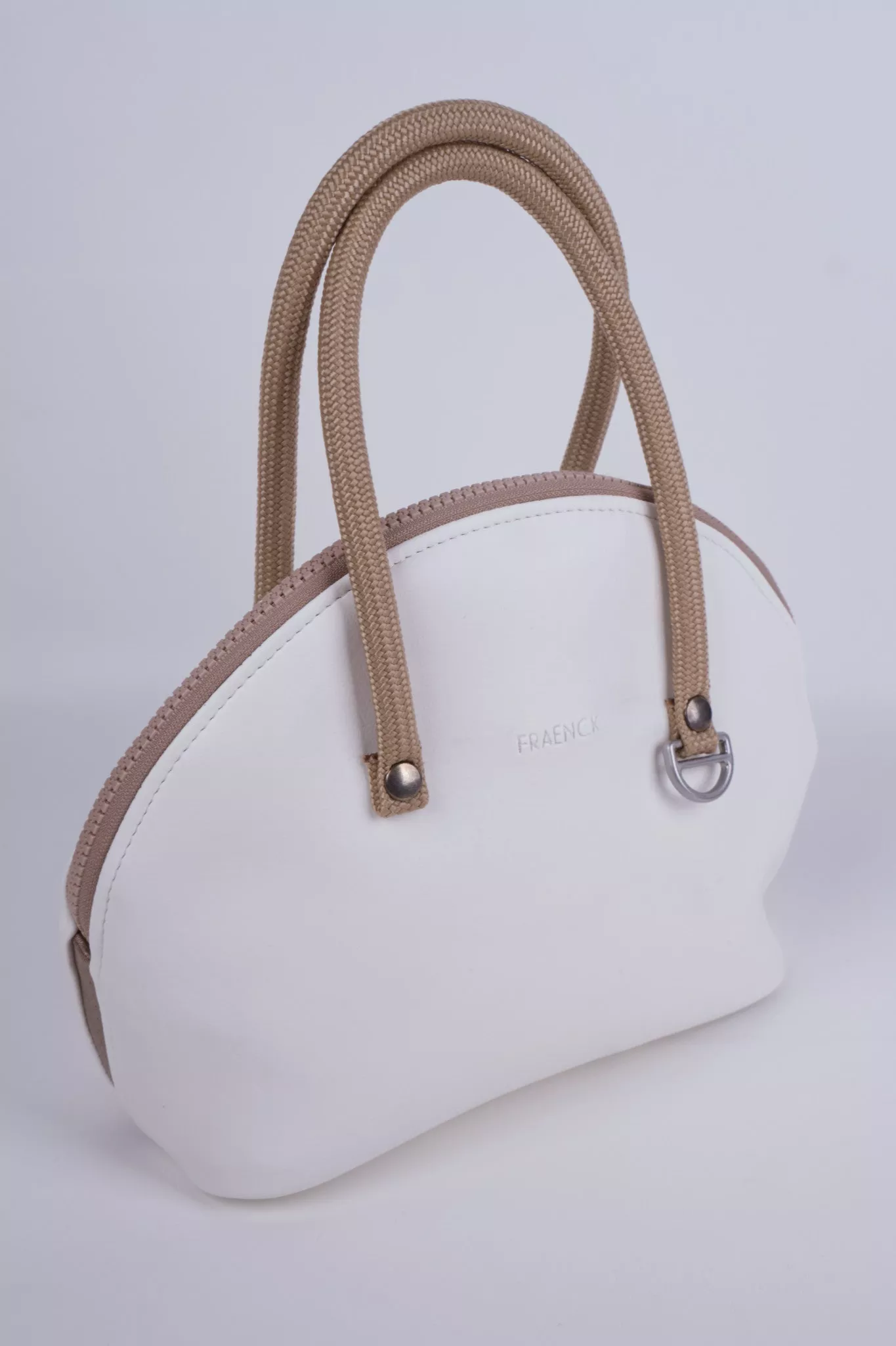 Fraenck Handbag Vera White