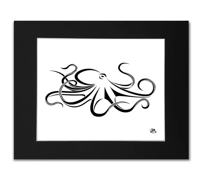 Giant Octopus Art Print