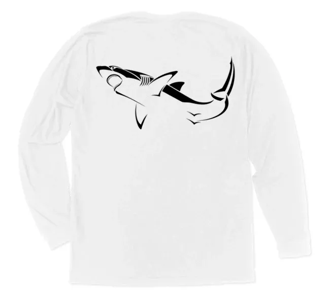 Great White Shark Long Sleeve T-Shirt
