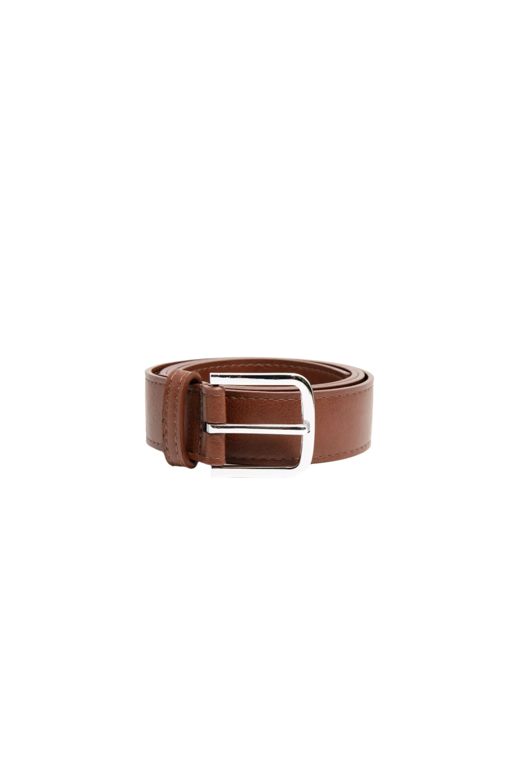 Green Laces Belt Bo Chestnut/Silver