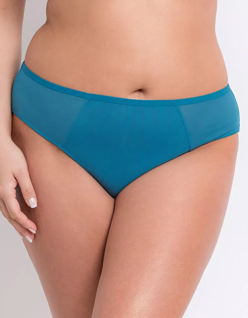 Hayley Brazilian Brief TurquoiseBlue