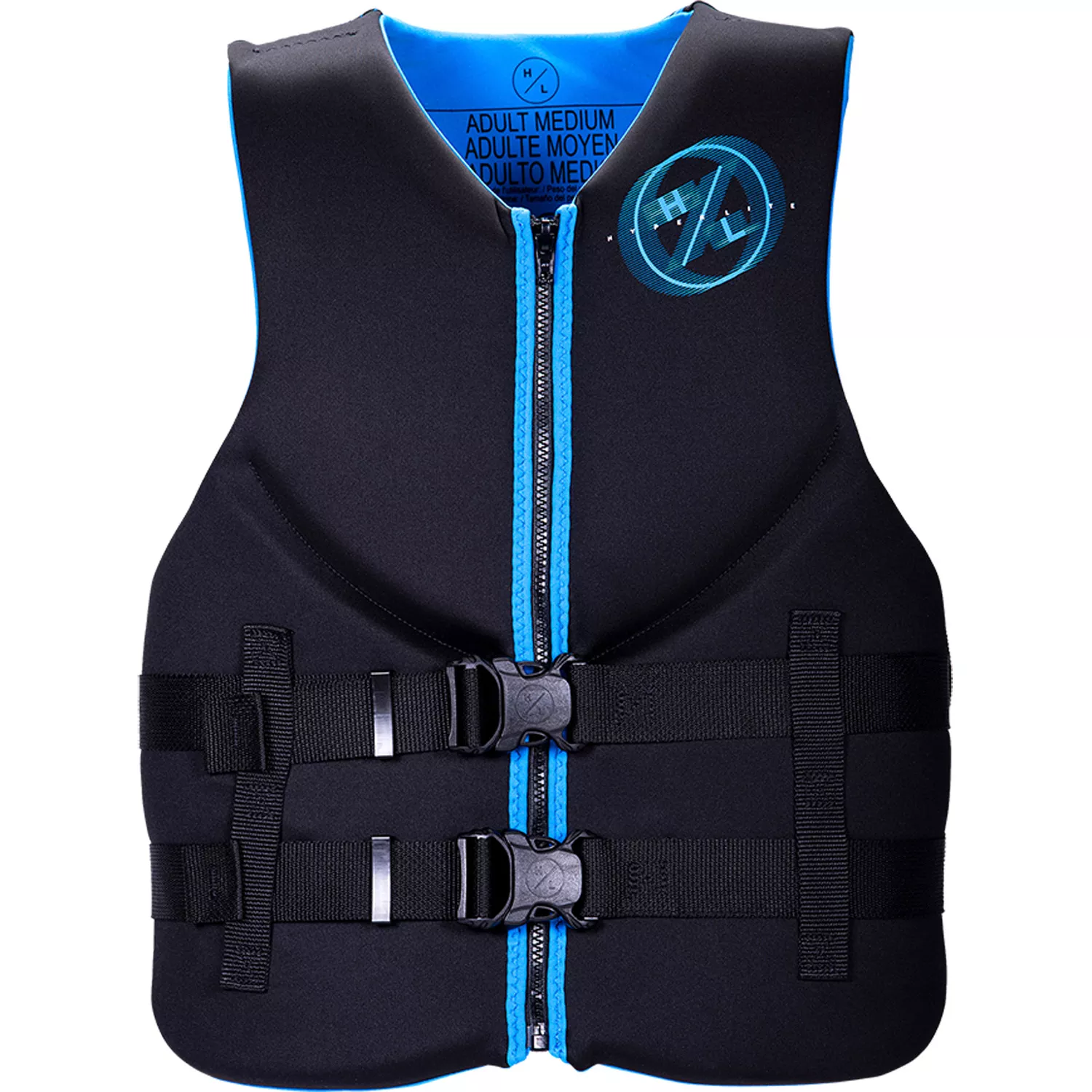 Hyperlite Mens Indy NeoWakeboard Vest - Black/Blue