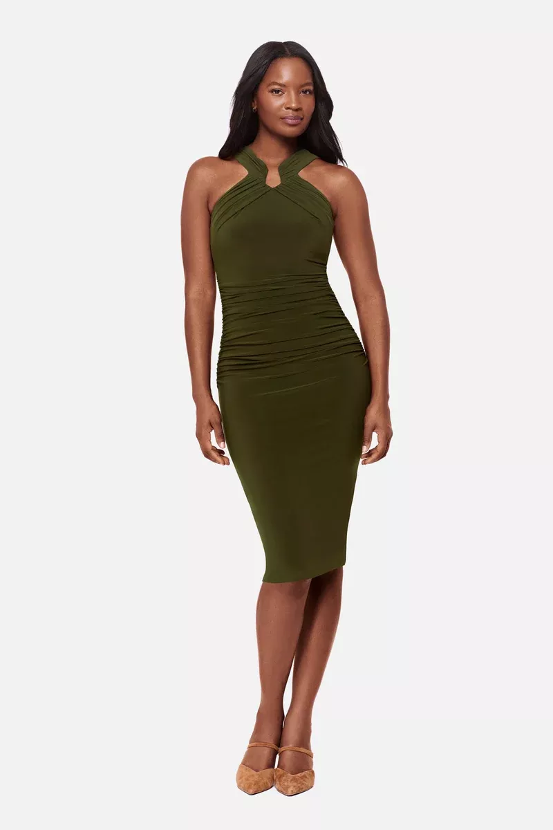 Idol Shaping Dress in Nori