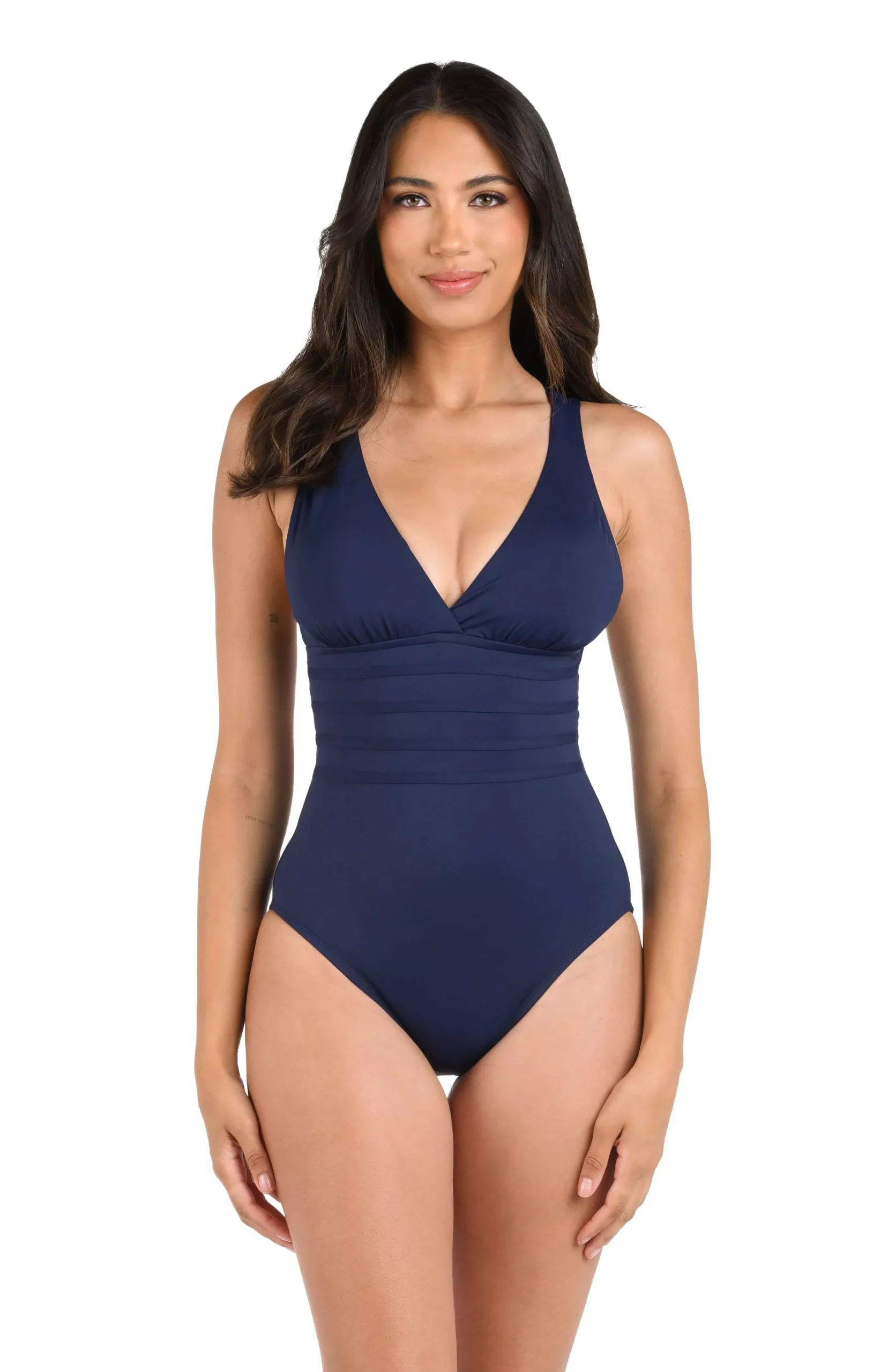 Island Goddess Multi-Strap Cross-Back One Piece