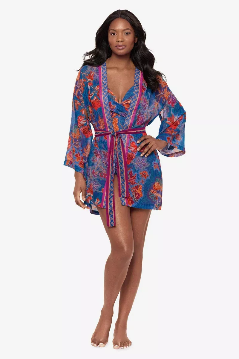Kimono Cover Up in Decoupage