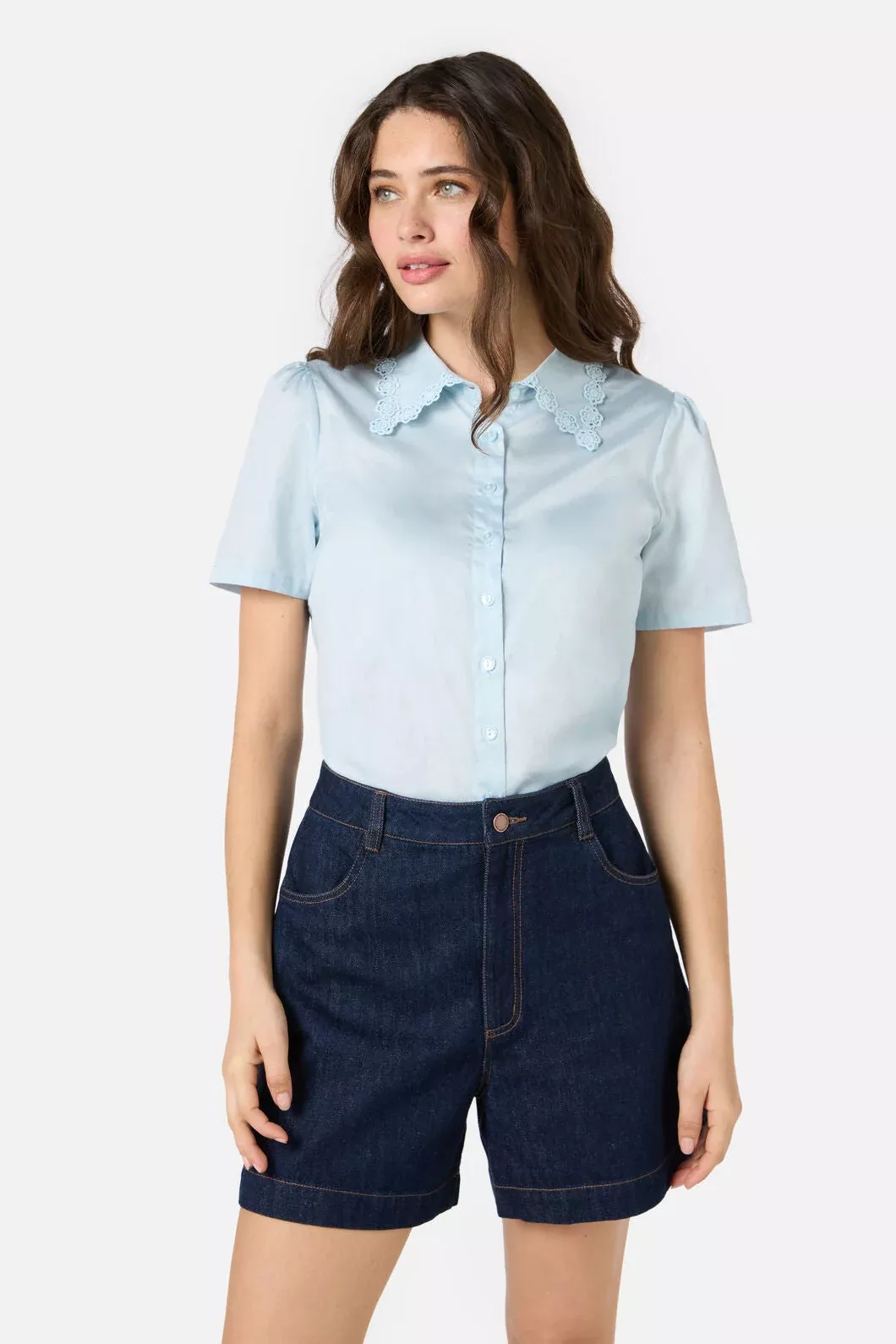 Lacey Collar Blouse