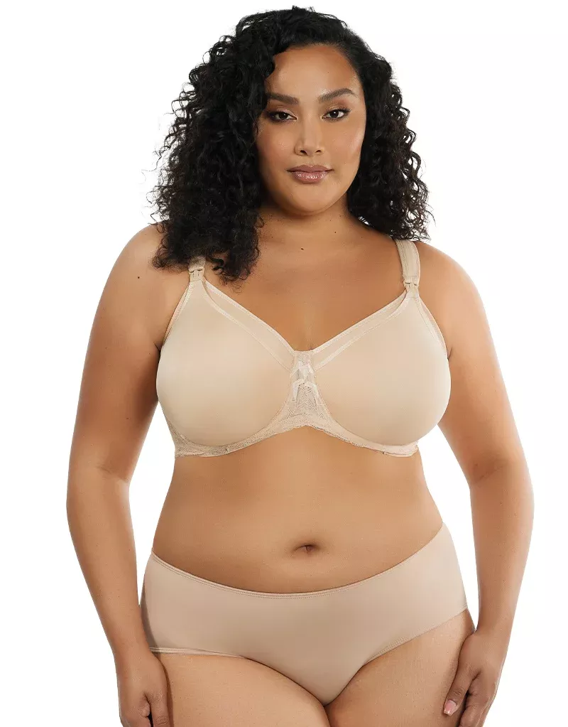 Leila Nursing Bra BareBeige