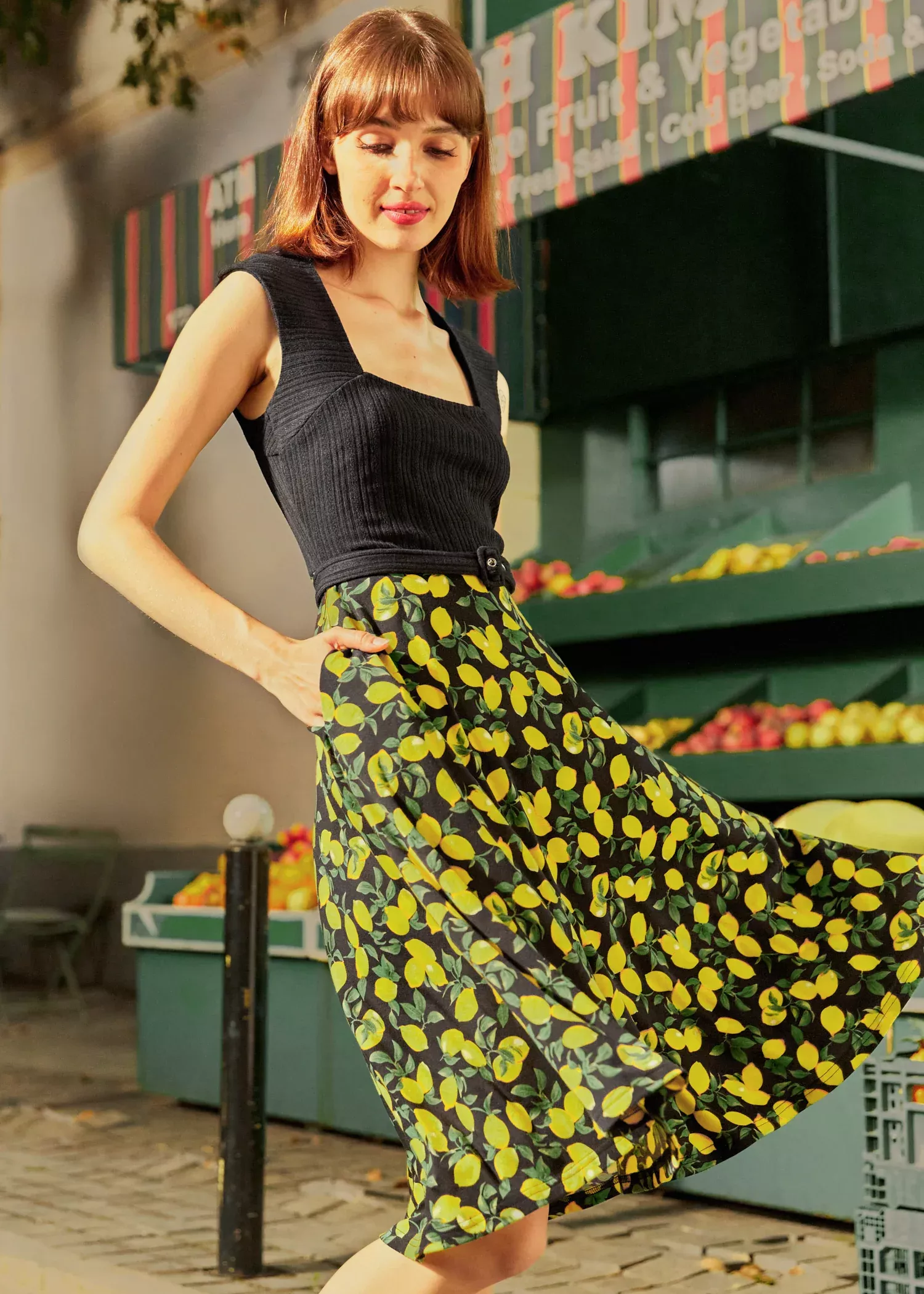 The Lemonade Stand Stunner Dress