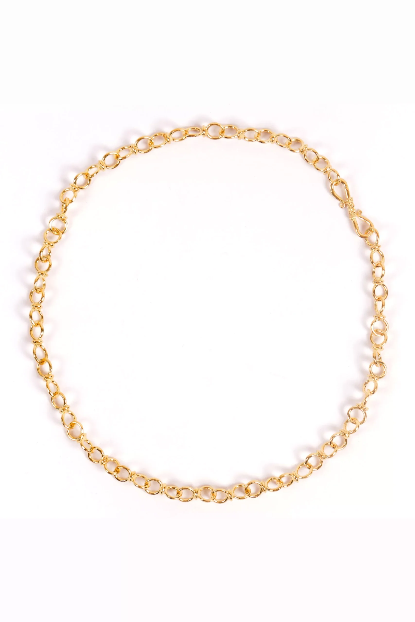 Les Reines Necklace Authenticity 24k Gold Plated