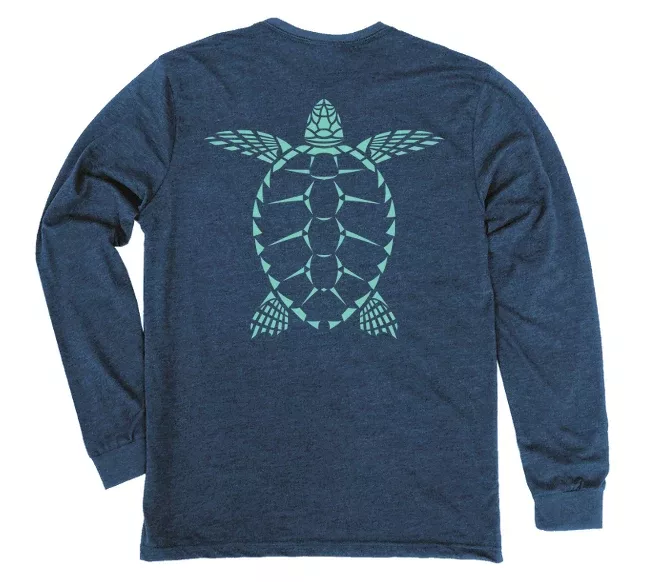 Loggerhead Sea Turtle Long Sleeve T-Shirt