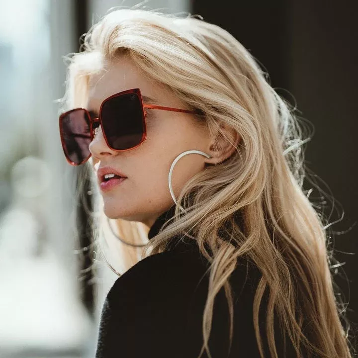 LUXUS Red Sunglasses