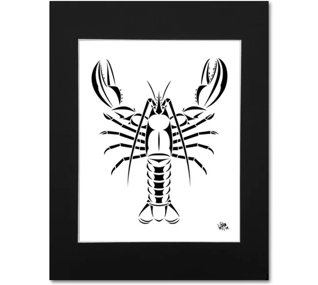 Maine Lobster Art Print