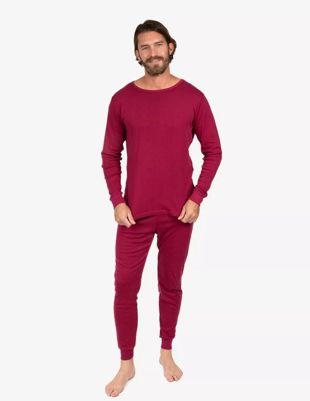 Men's Boho Solid Color Pajamas