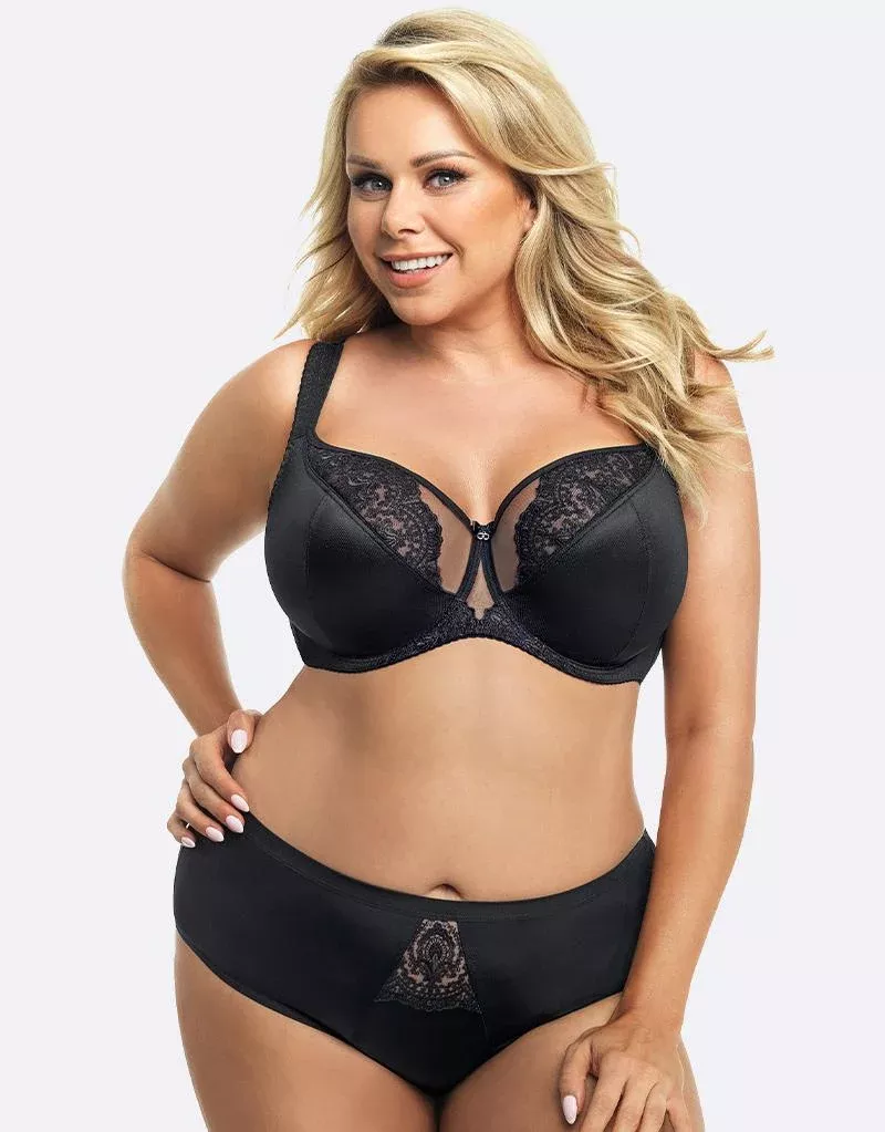 Milano Balconette Bra Black