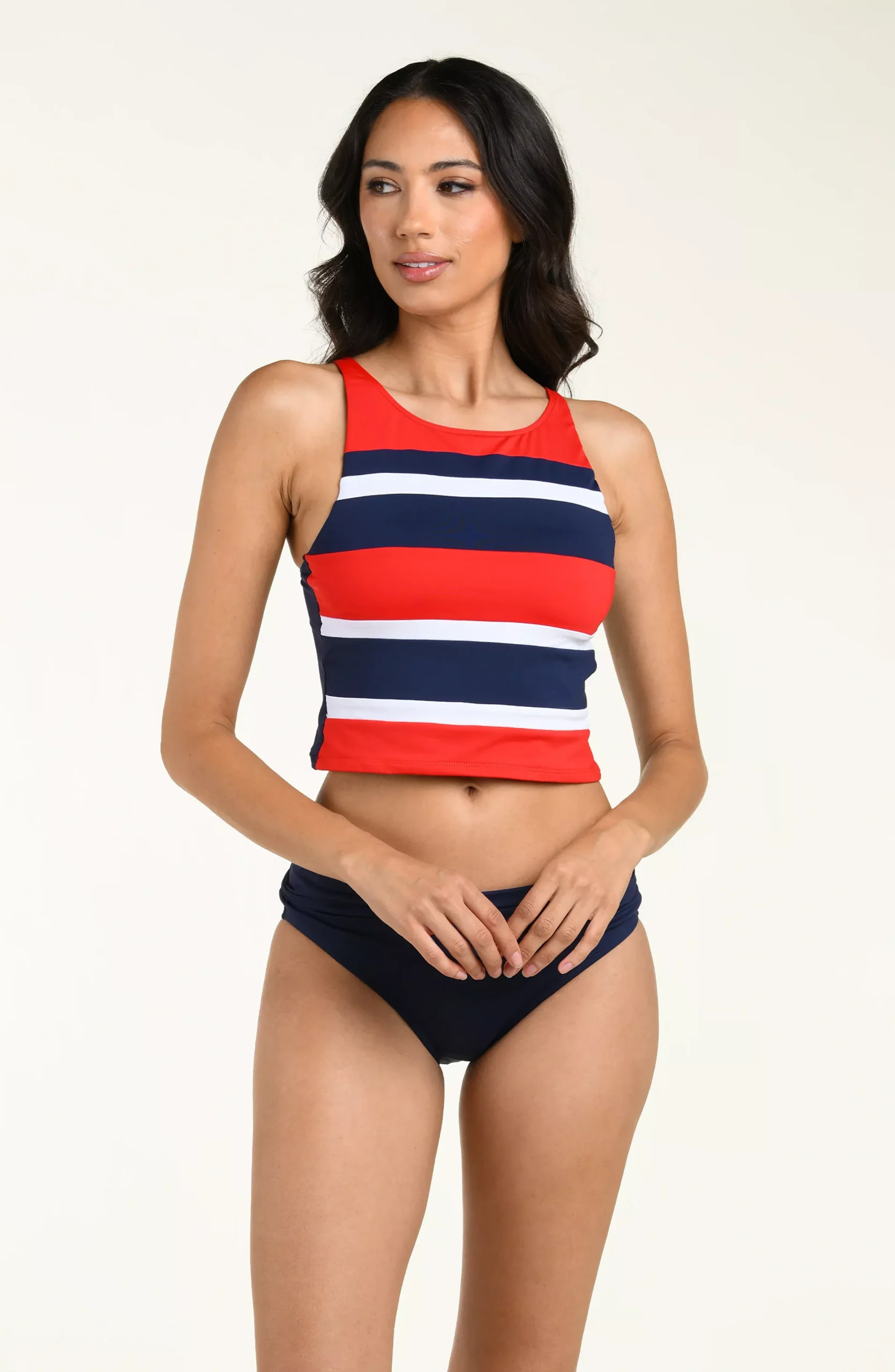 Miss Americana High Neck Midkini