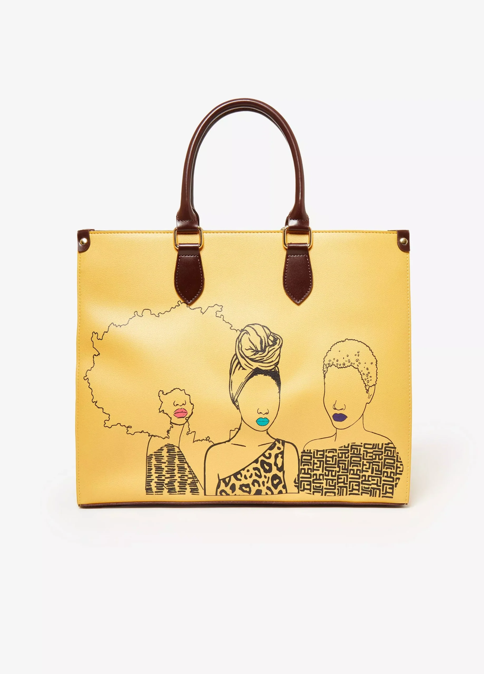 Pardon My Fro™ Mahogany Tote