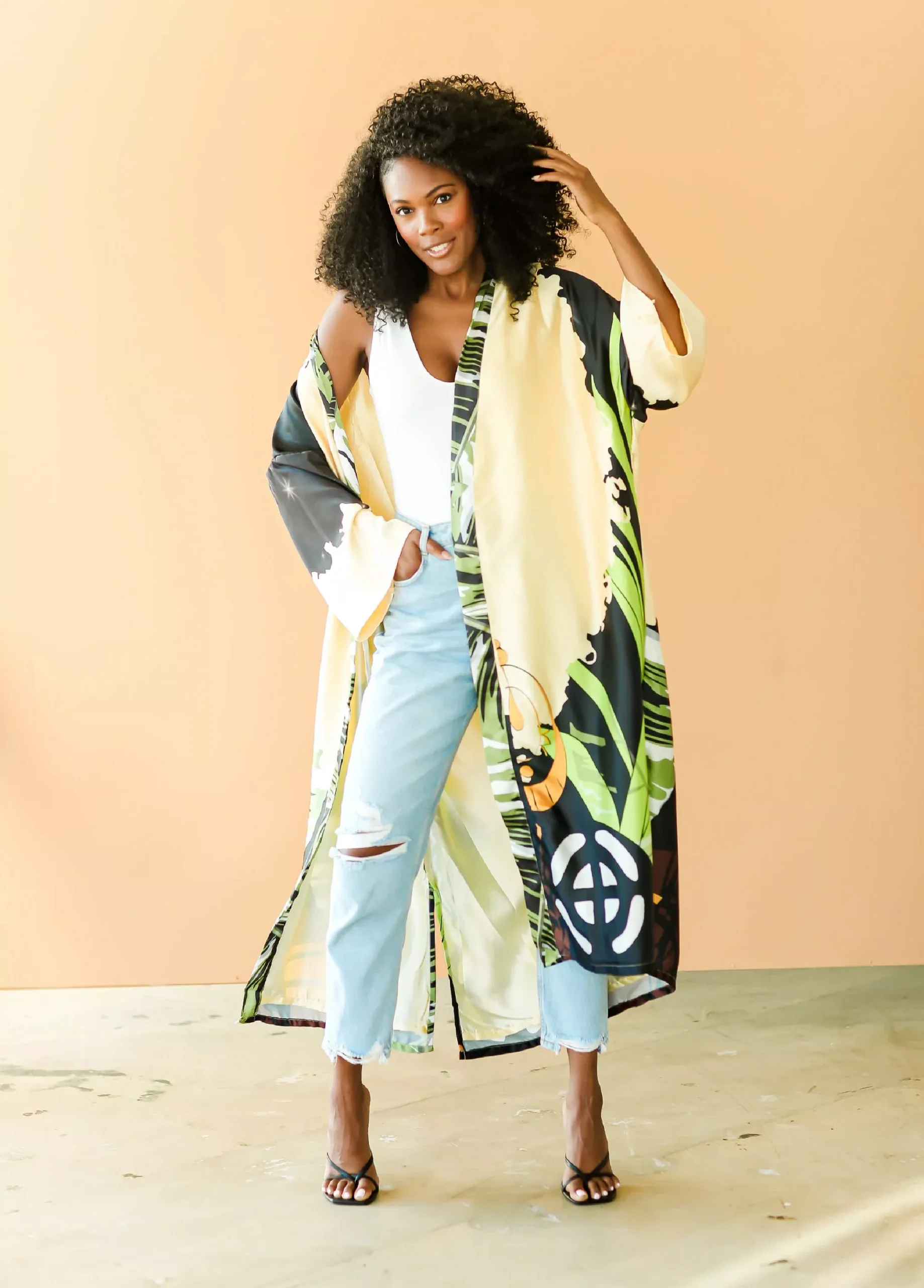 Pardon My Fro™ Ziggy Kimono