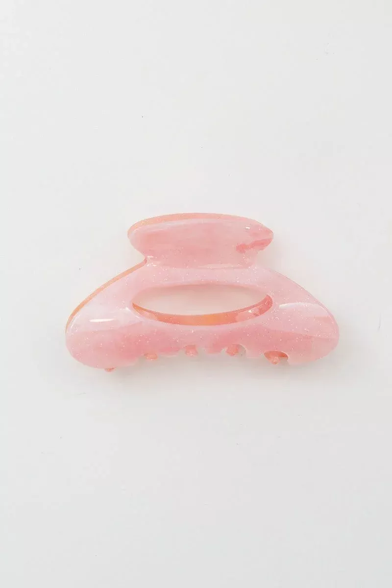 Pink Claw Clip
