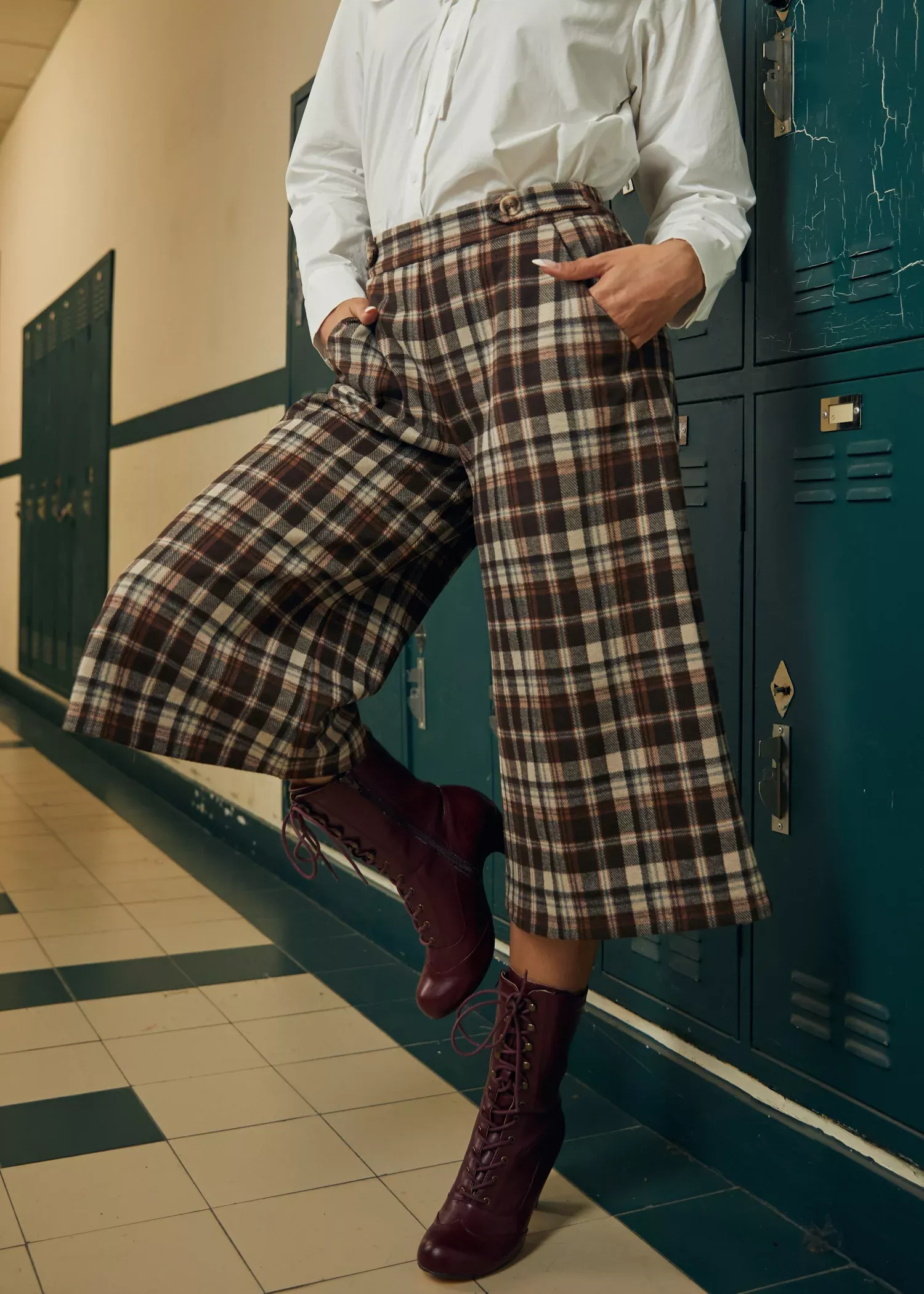 The Plaiditude Gaucho Pants