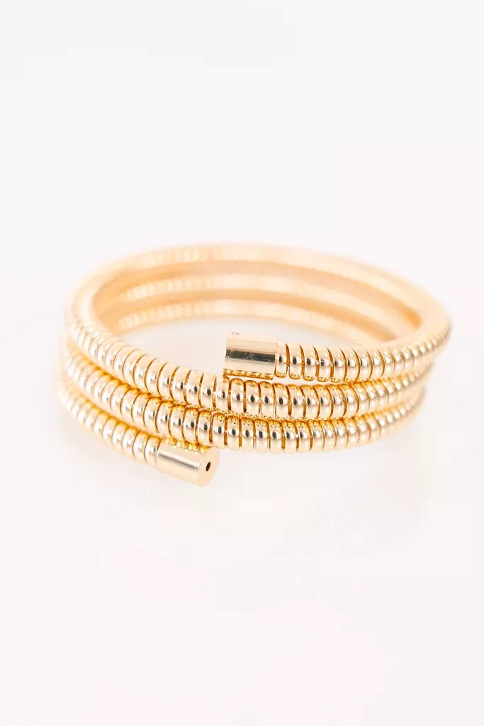 Plot Twist Bracelet, Gold