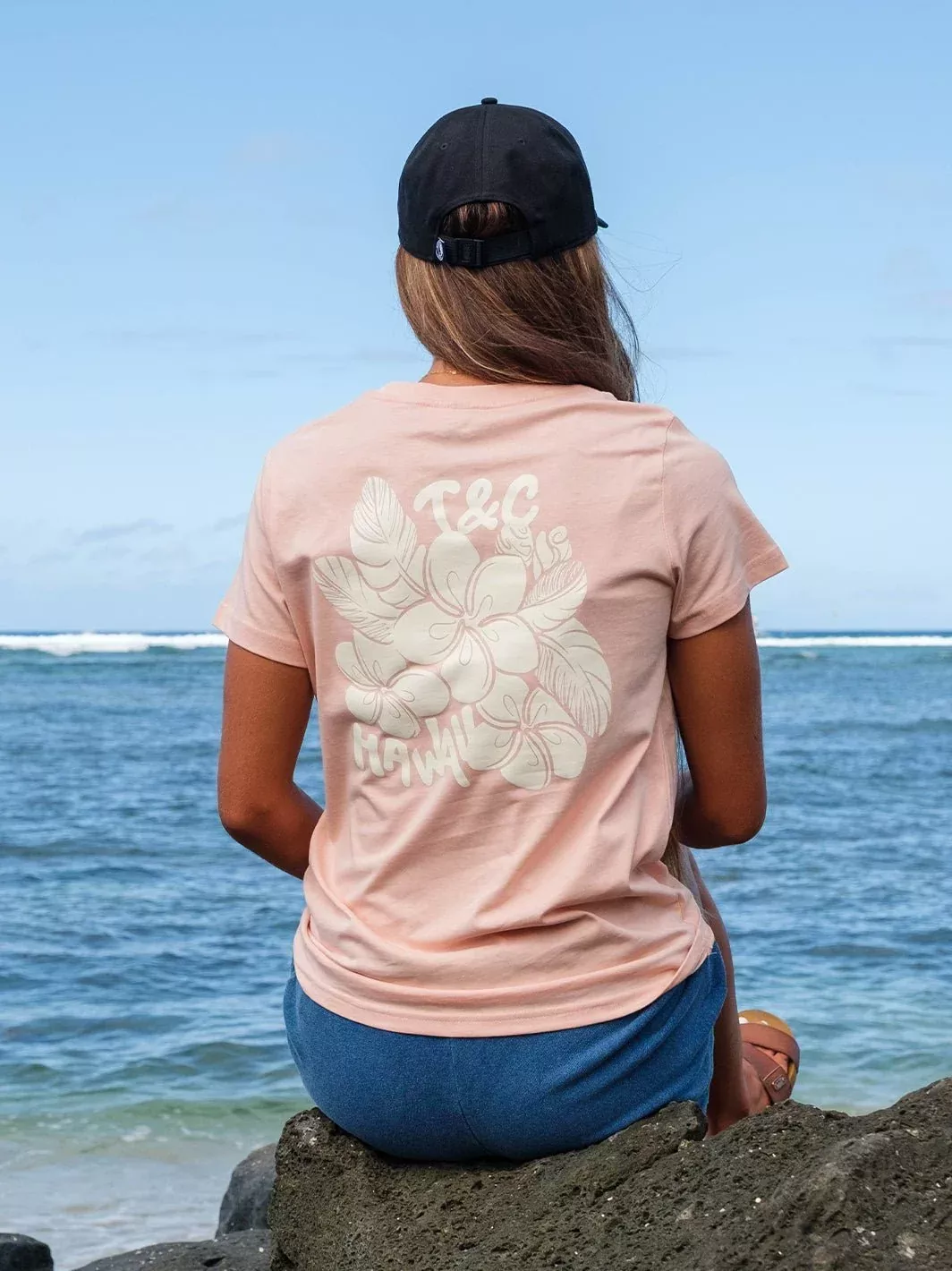 Plumeria Maple Tee