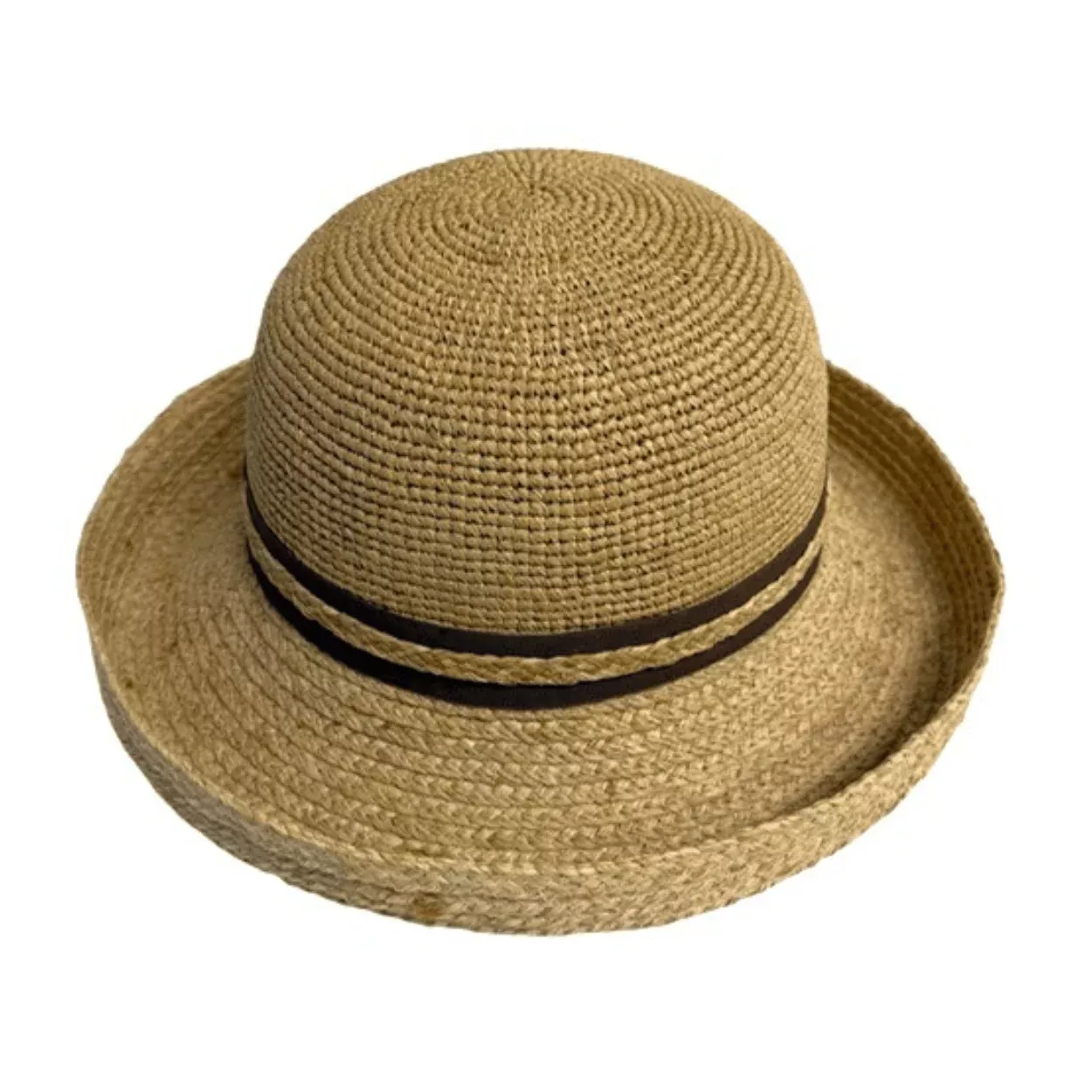 Raffia Brim Hat
