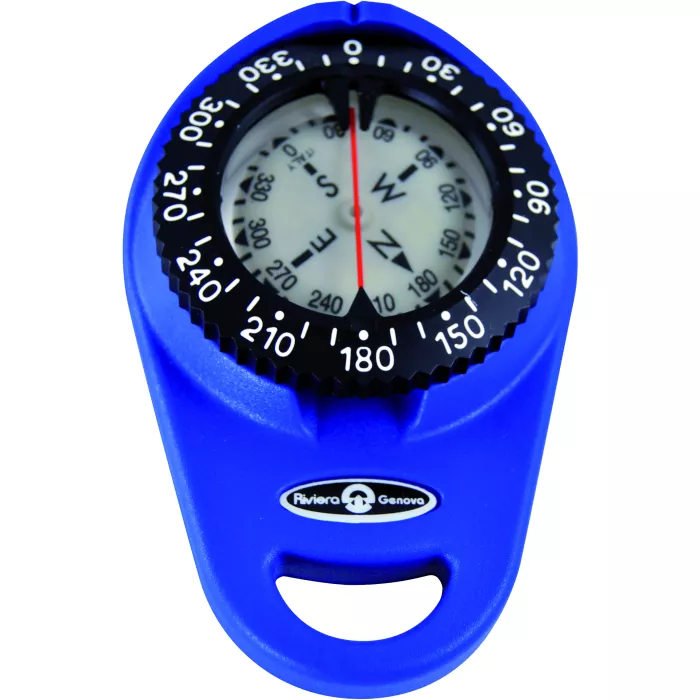 Riviera Hand Held Bearing Compass - Blue or Yellow