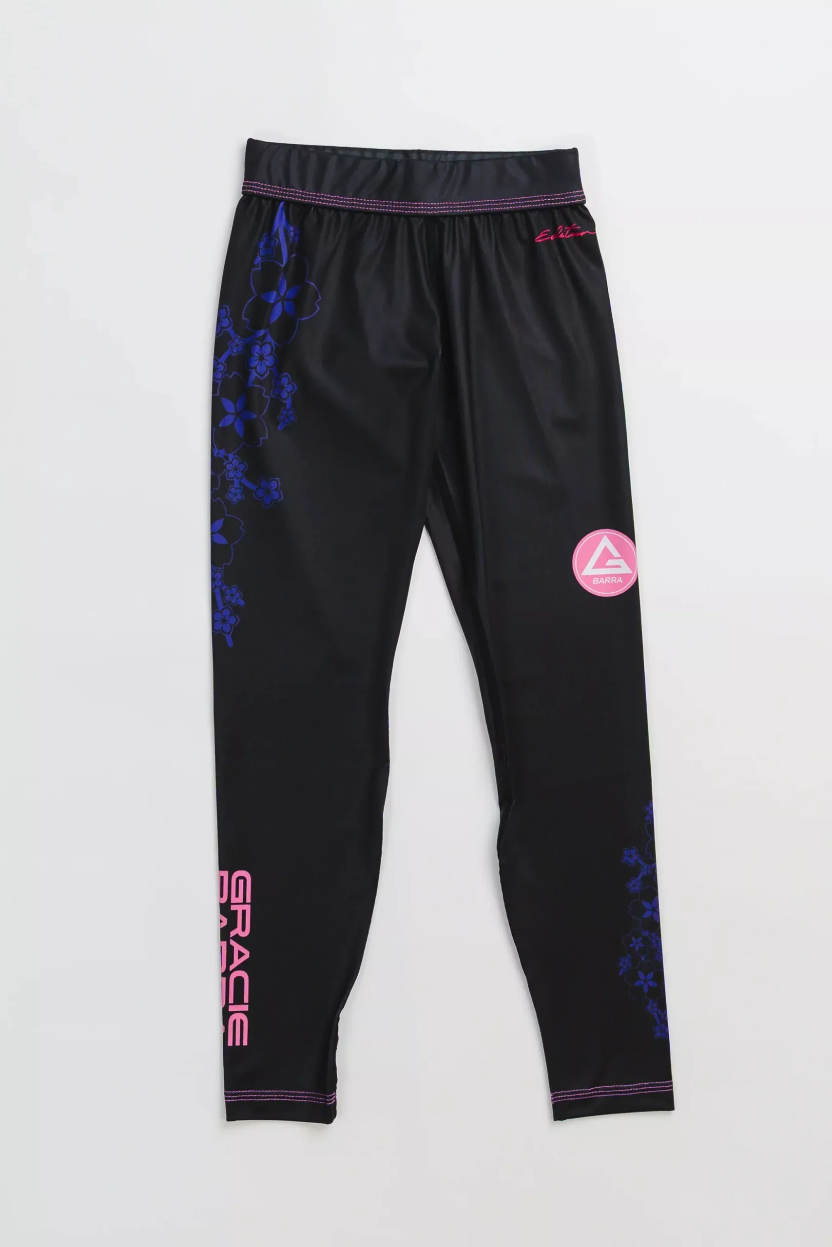 Sakura Youth Compression Pants - Black